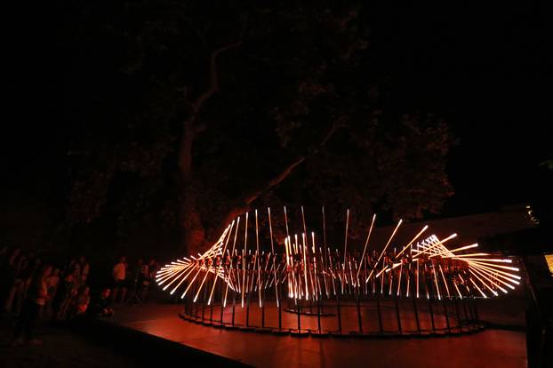 Druga večer Visualie - festivala svjetla u Puli