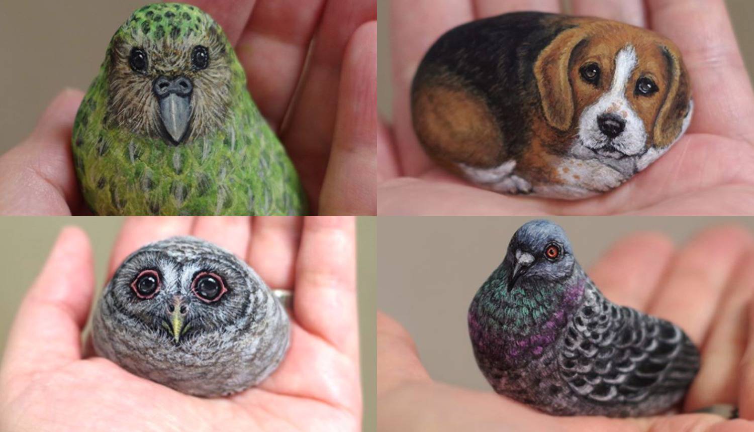 Japanska umjetnica kamenje pretvara u preslatke životinjice