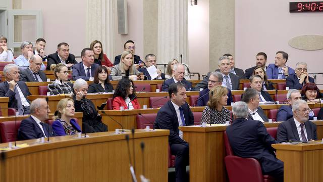Zagreb: Sabor u hitnom postupku o plaći i drugim materijalnim pravima pravosudnih dužnosnika