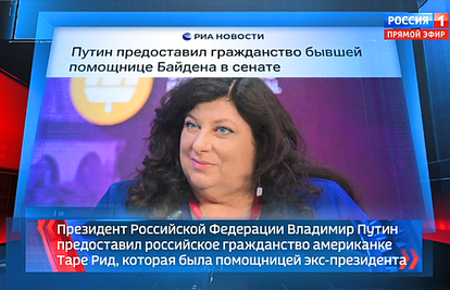 Bivša pomoćnica Joea Bidena, koja ga je optužila za seksualni napad, postala je Ruskinja...