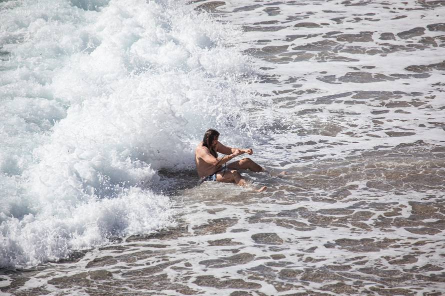 Dubrovnik: Kupači na najpoznatijoj gradskoj plaži Banje