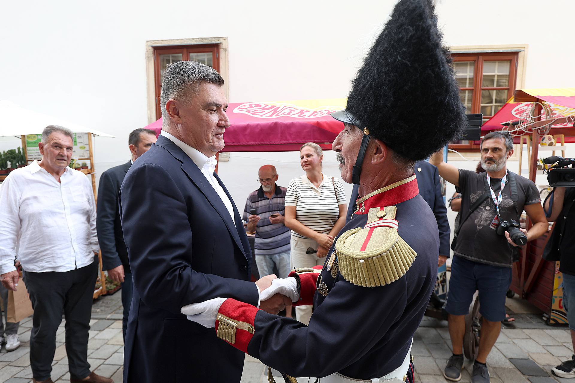 Varaždin: Zoran Milanović obišao Špancirfest