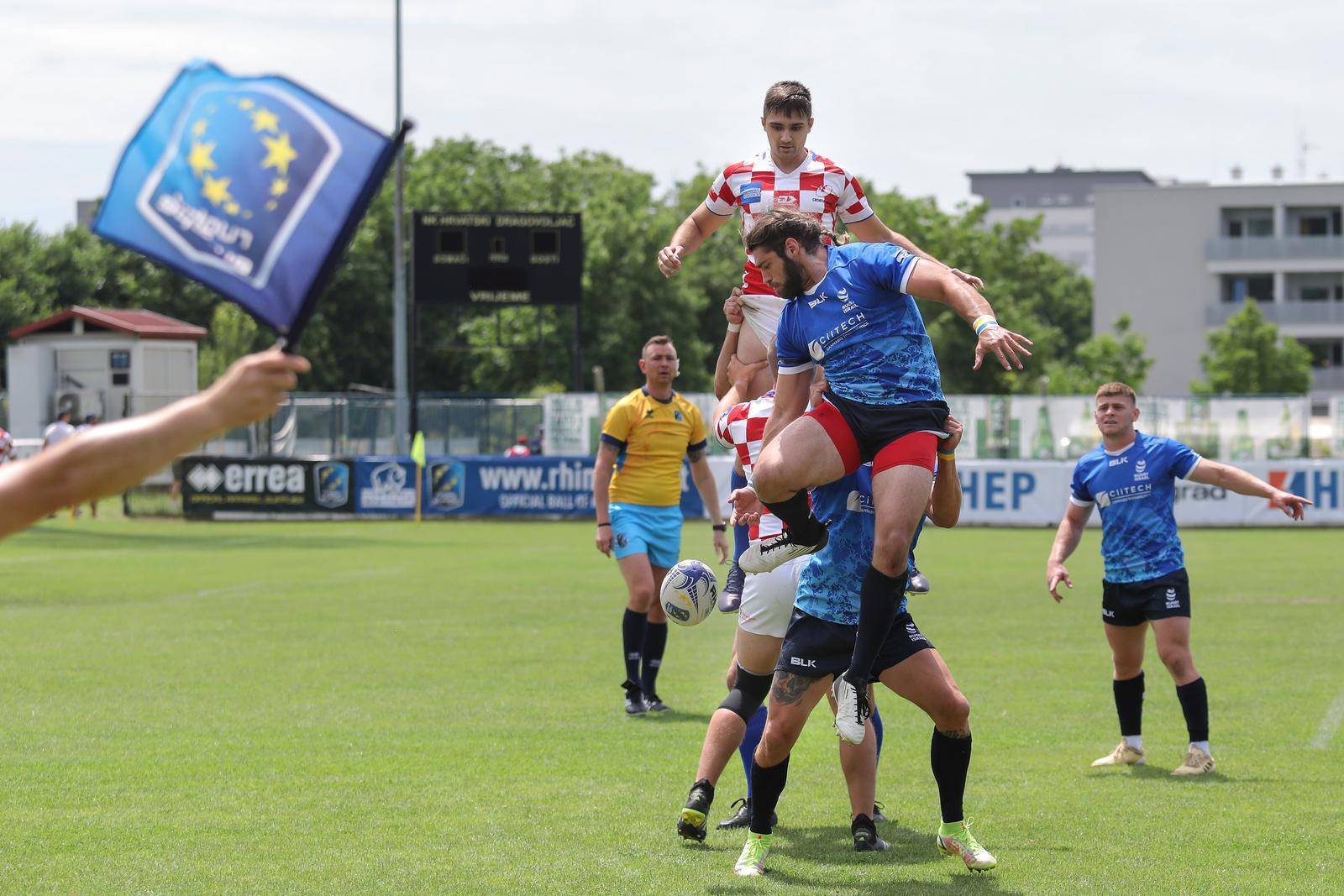 Zagreb: Europsko prvenstvo ragbi 7, Hrvatska - Izrael