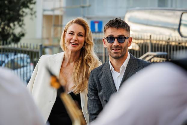 Split: Marko i Iris Livaja na vjenčanju Ivone i Anthonyja Kalika