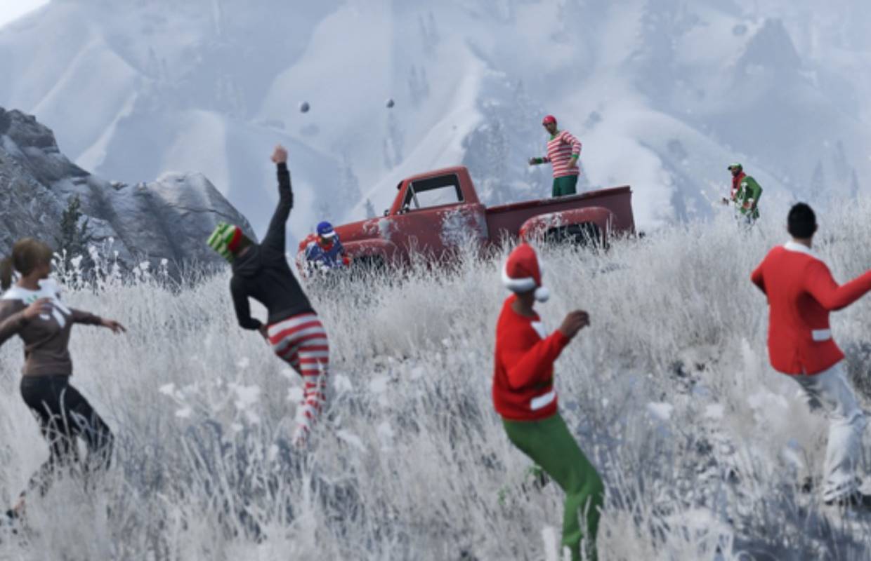 Božićni pokloni u GTA donose grudanje, ali i ružne džempere
