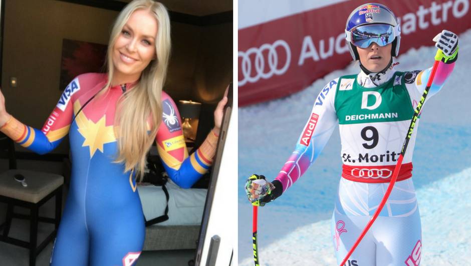 Povijesna utrka: Lindsey Vonn vozi spust protiv muškaraca...