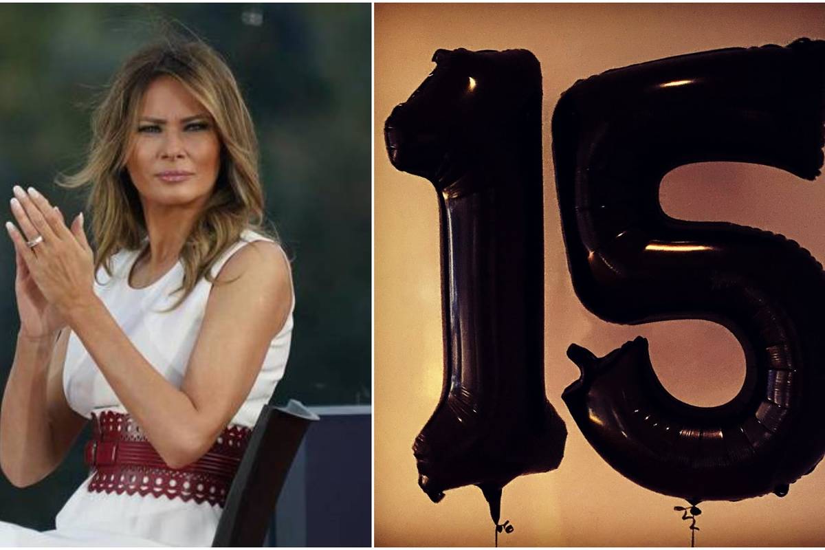 Melania čestitala rođendan sinu pa je napali: 'Kakva atmosfera, ovo je za zvati socijalnu službu'