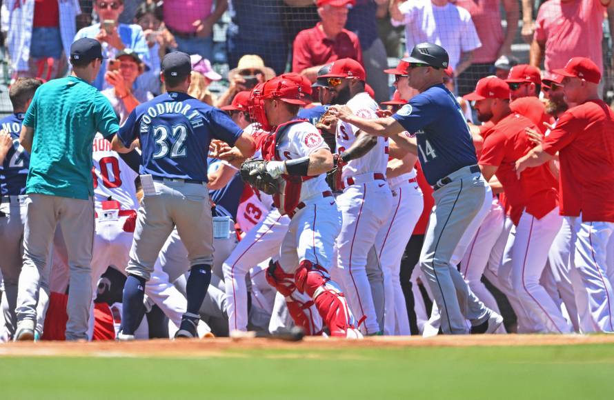 MLB: Seattle Mariners at Los Angeles Angels