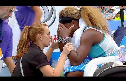 Serena Williams skoro pala u nesvijest: "Nisam mogla dalje"