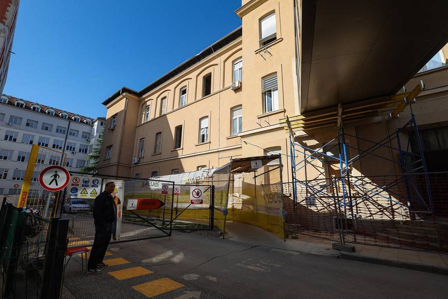 Zagreb: Građevinski radovi na KBC Sestre milosrdnice 