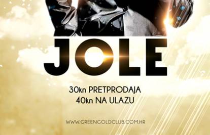 Popularni Jole najavljuje tulum za pamćenje u Green Goldu