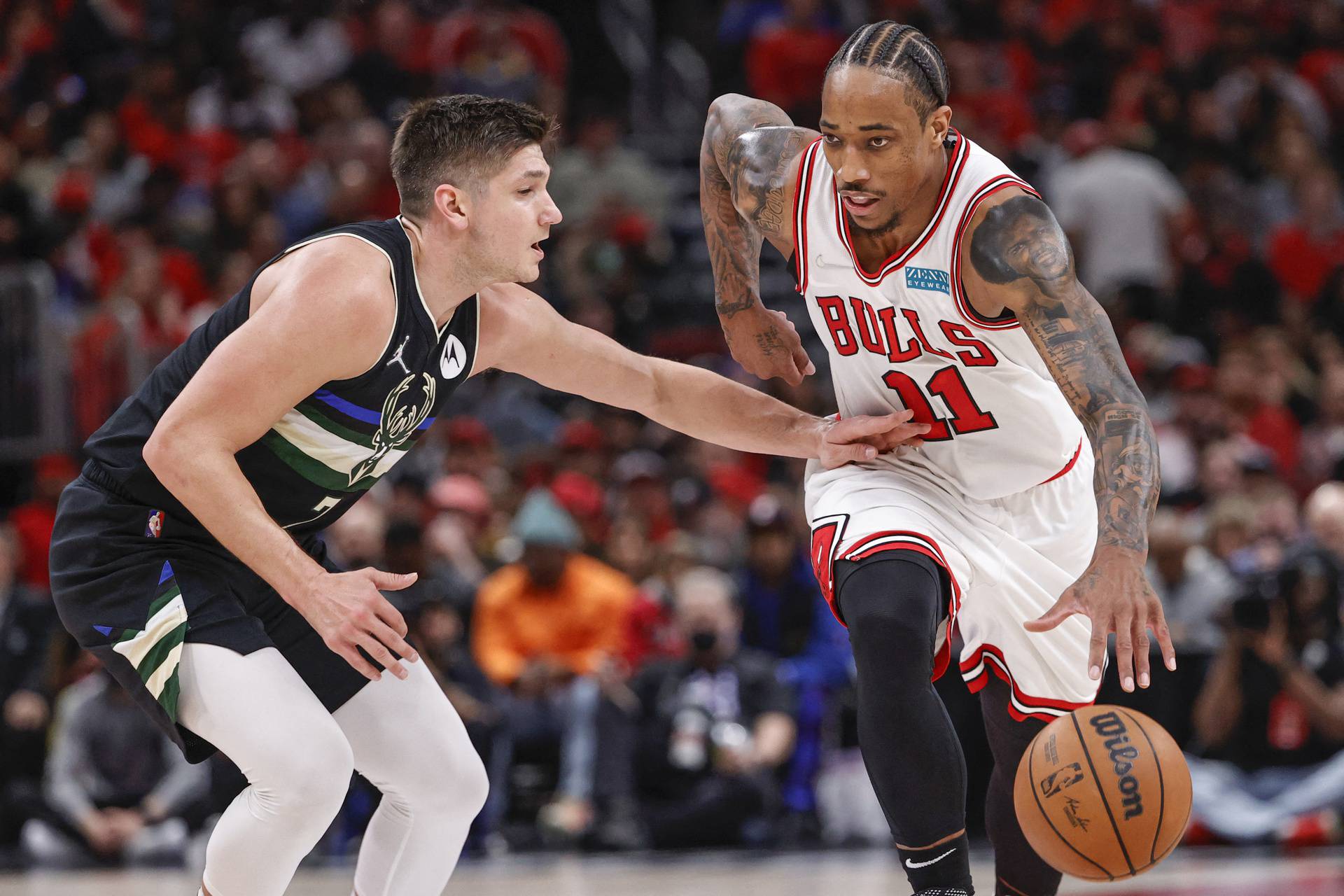 NBA: Playoffs-Milwaukee Bucks at Chicago Bulls