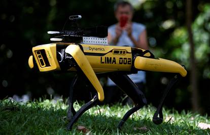 Kod njih nema vau-vau: Roboti psi počeli patrolirati u parku...