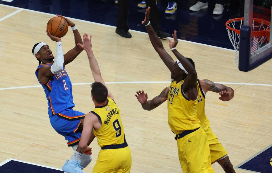 NBA: Finals-Oklahoma City Thunder at Indiana Pacers