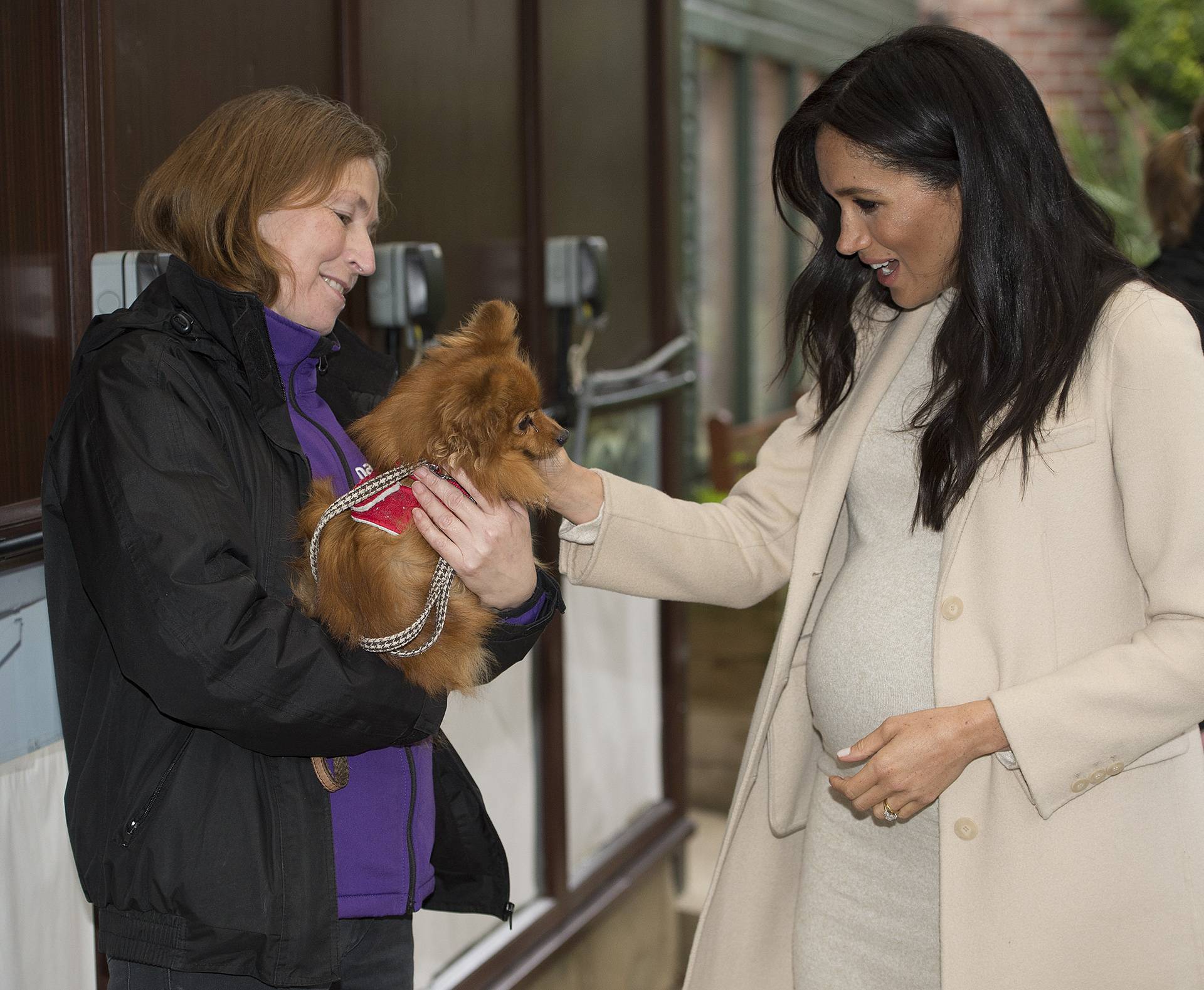 Royal visit to Mayhew charity