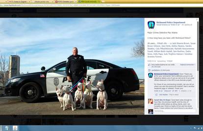 Policajac udomio 5 gluhih pasa i postao 'Facebook zvijezda'!