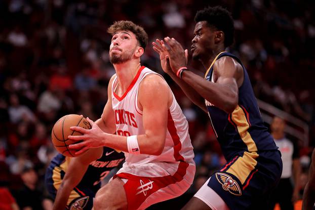 NBA: Preseason-New Orleans Pelicans at Houston Rockets