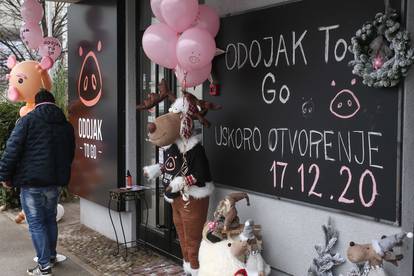 Zagreb: U Laništu otvoren jedinstven dućan "Odojak to go"