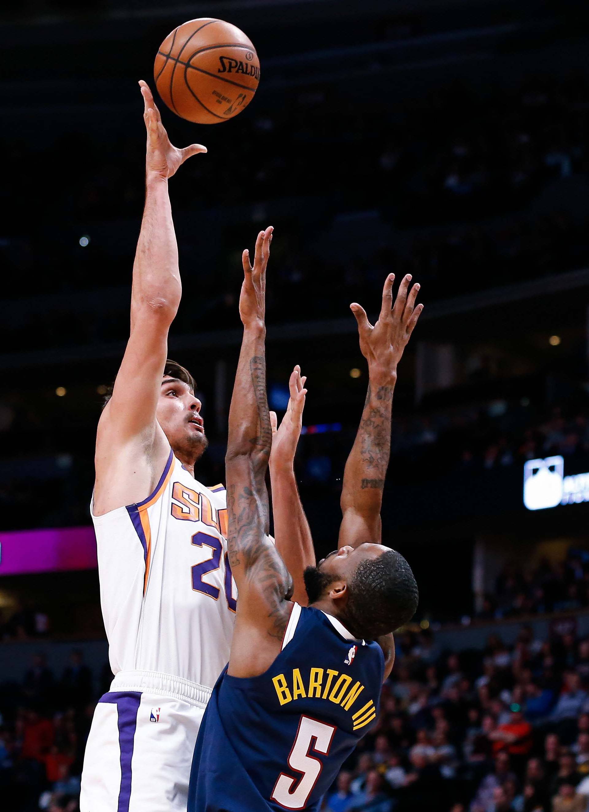 NBA: Phoenix Suns at Denver Nuggets