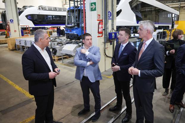 Zagreb: Oleg Butković sa suradnicima obišao je proizvodni pogon Končara 