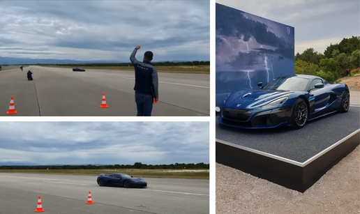 VIDEO Rimac već danima kod Zemunika testira svoju jurilicu