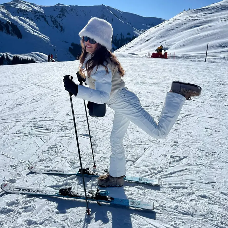 Seve podijelila fotke s odmora i otkrila kako skija u Austriji: Tetka iz Njemačke i ja u prolazu