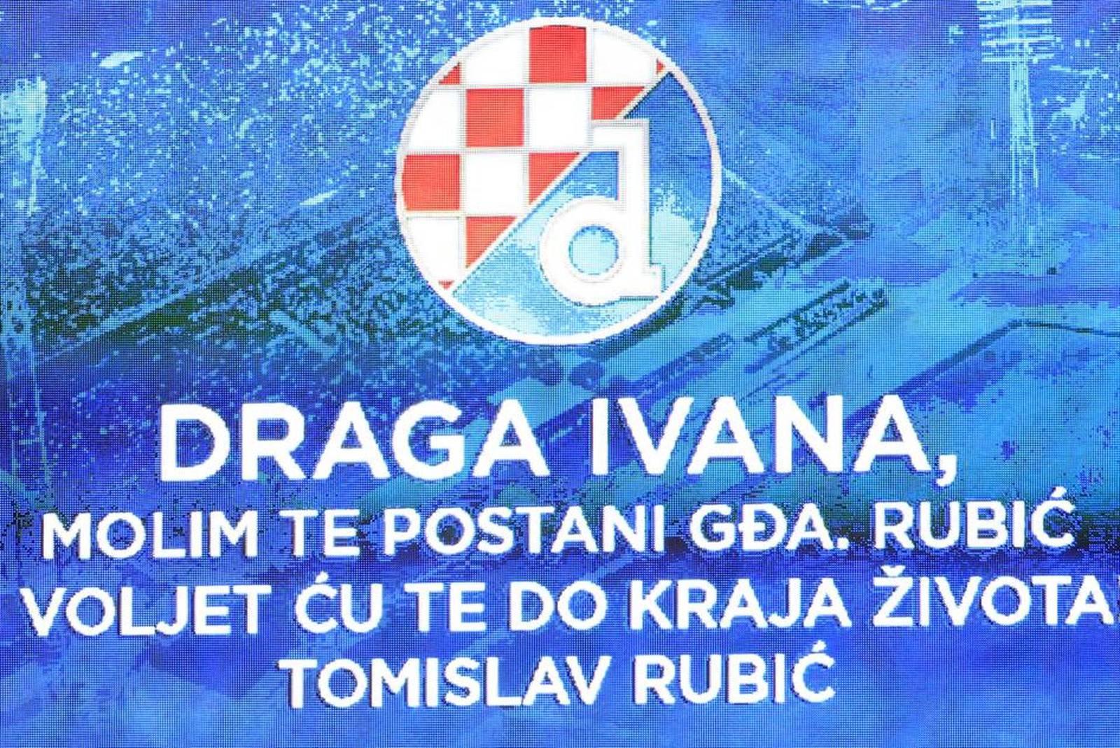 Zagreb: Prije poÄetka Dinamove povijesne utakmice "pala" je i proÅ¡nja