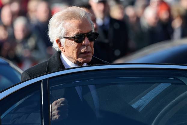 Funeral ceremony of fashion designer Valentino Garavani, in Rome