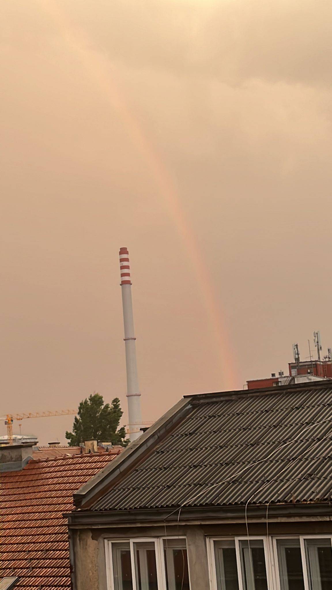 Pogledajte video: Nakon oluje duga na nebu iznad Zagreba