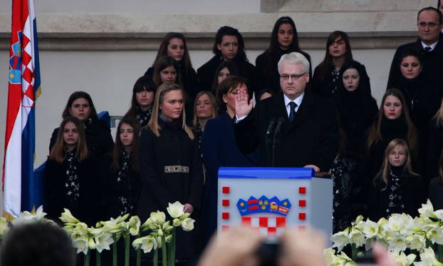 Zagreb: Sve?ana prisega tre?eg predsjednika Republike Hrvatske