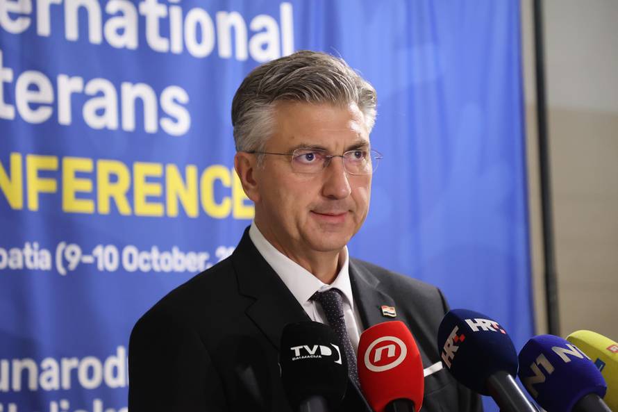 Split: Izjava Andreja Plenkovića na međunarodnoj braniteljskoj konferenciji 