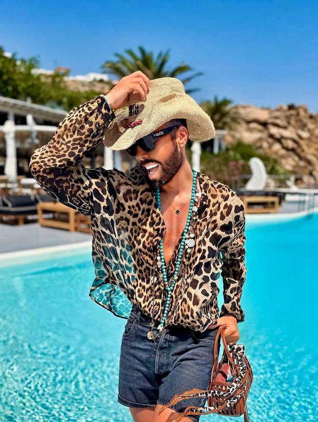 Odmor u stilu Marka Grubnića: Skupe torbice, leopard uzorci i vrela zabava na Mikonosu...
