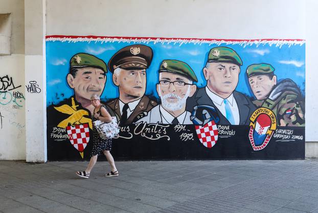 Pojedini građani Velike Gorice traže uklanjanje novog murala posvećenog pripadnicima ratnih postrojbi HV-a