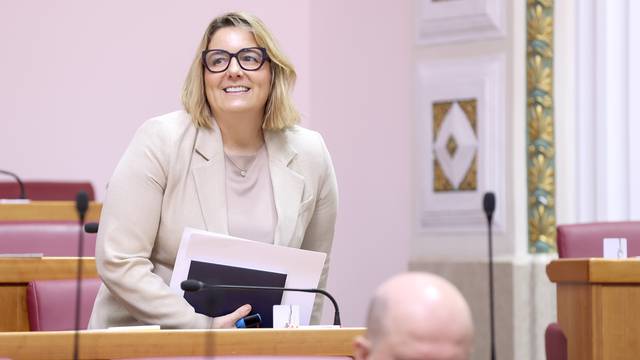 Zagreb: Sabor o prijedlogu zakona o hrvatskom jeziku