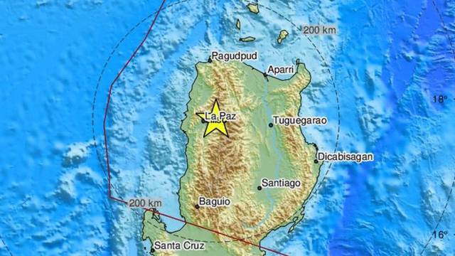 Potres magnitude 6.6 pogodio Filipine: Nema vijesti o žrtvama