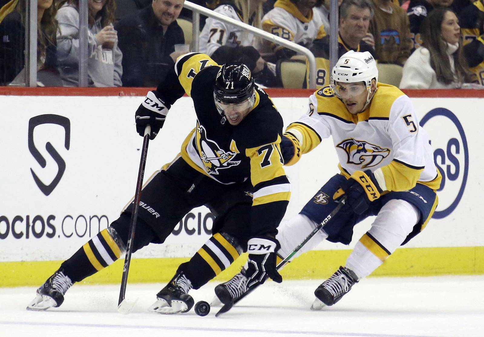 NHL: Nashville Predators at Pittsburgh Penguins