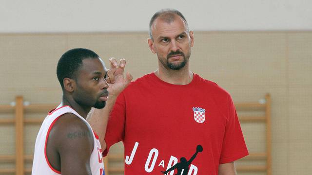Sveti Martin na Muri: Trening hrvatske košarkaške reprezentacije