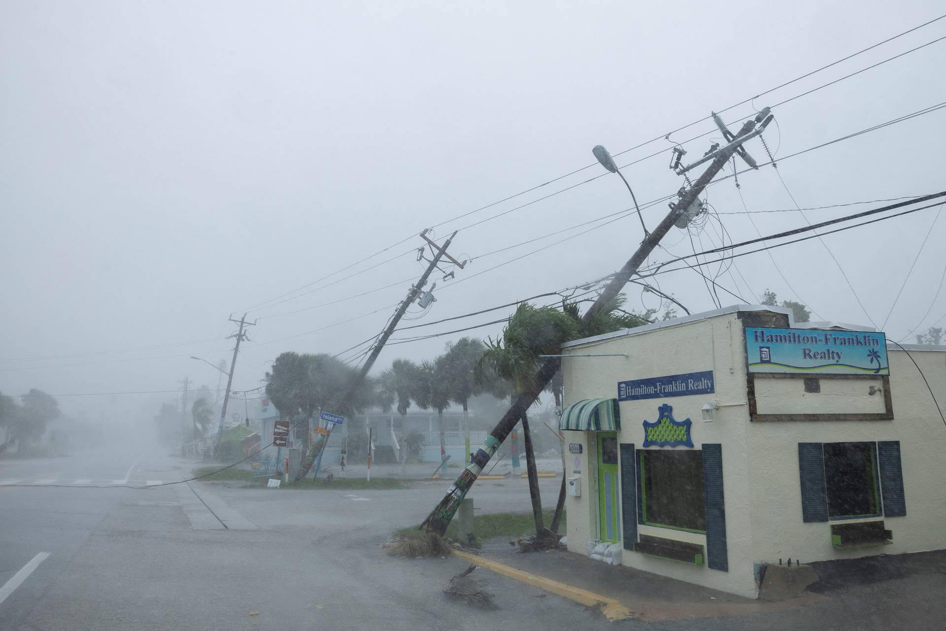 Hurricane Milton approaches Fort Myers, Florida