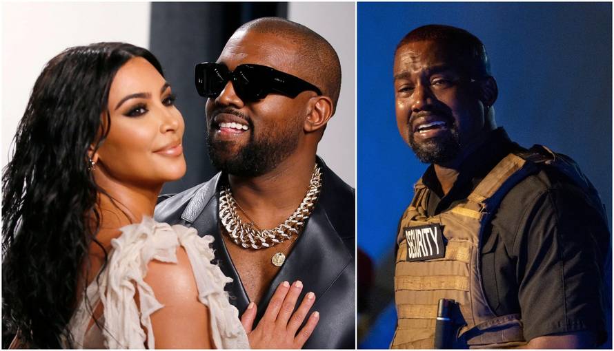 Kanye: Ne da mi razvod. Oni su obitelj lažova i manipulatora; Kim: Pustite ga, bolestan je...