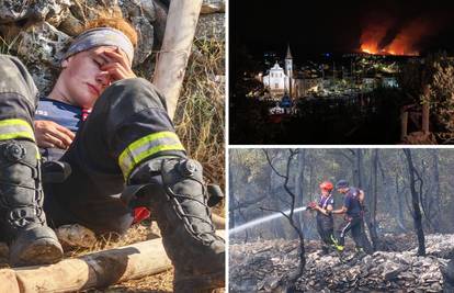 Elizino 'vatreno krštenje' na Braču: Sad znam što znači požar u Dalmaciji. Gori nebo, zemlja...