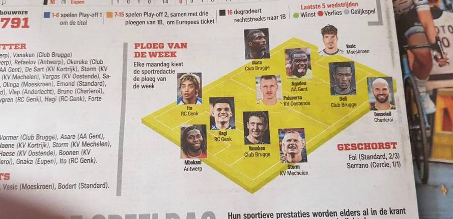 Bravo, Ante Palaversa... Prvi nastup i odmah je u ekipi kola