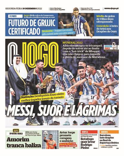 Pogledajte svjetske naslovnice: Nebeski Messi, najbolji ikada