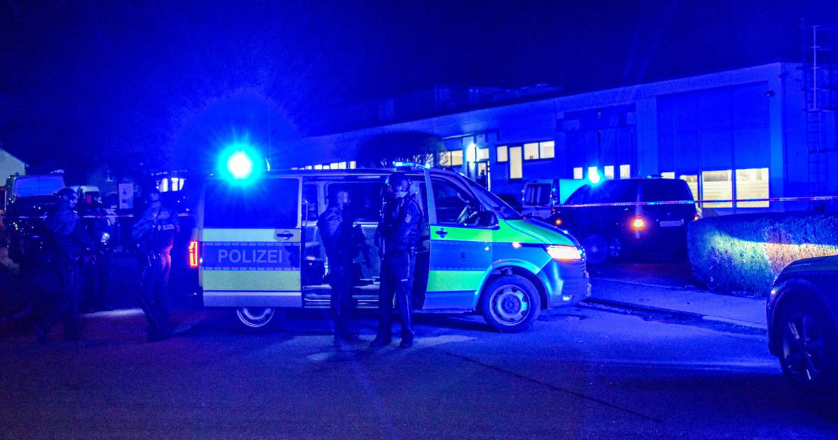 Drama in Germany: A masked assailant killed two factory workers, a massive search is underway