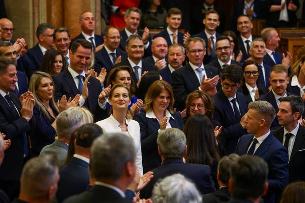 Inaugural session of Hungary's parliament in Budapest