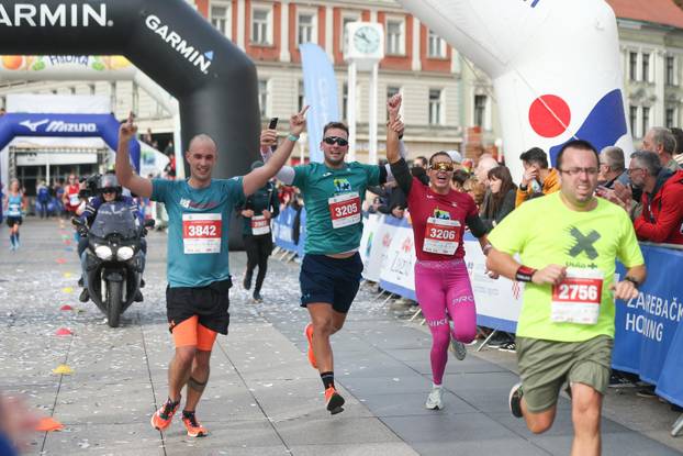Cilj 32. Zagrebačkog maratona