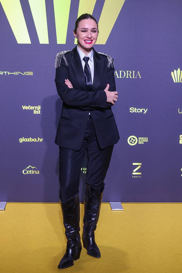 Zagreb: Cesarica gala party u Laubi na kojoj su dodijeljene glazbene nagrade Cesarica