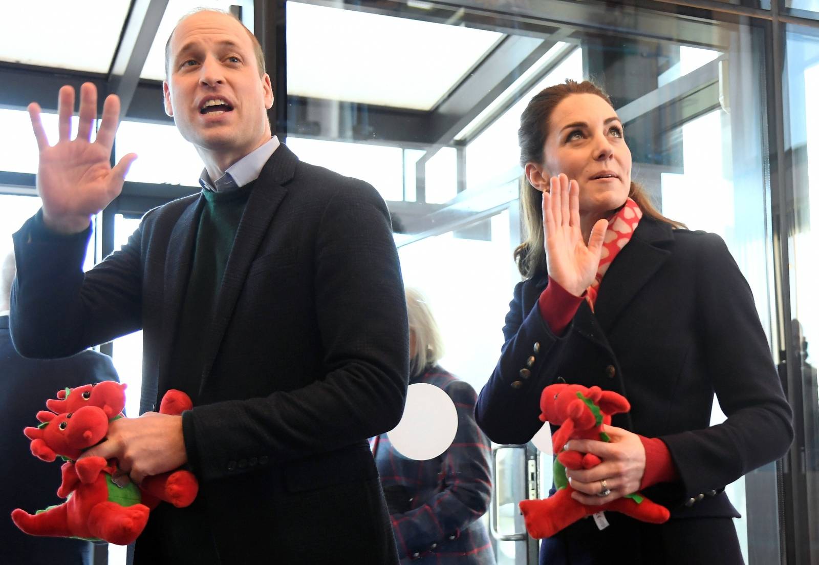 The Duke and Duchess of Cambridge visit south Wales