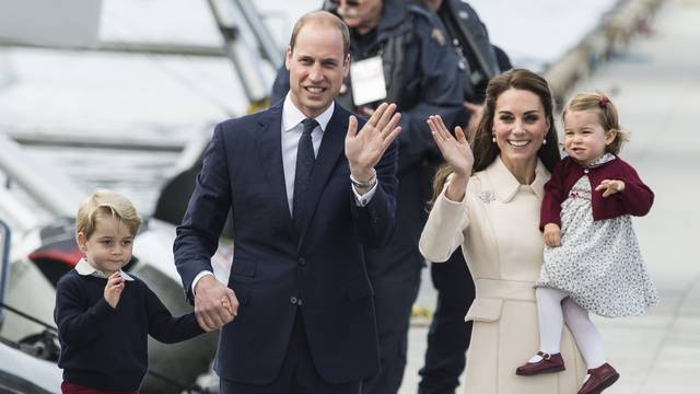 Royal Tour - Official Farewell, Victoria Harbour Airport, Victoria