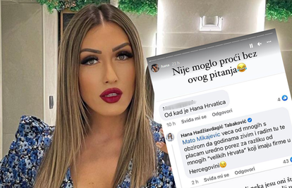 Hana Hadžiavdagić: 'Veća sam Hrvatica od mnogih "Hrvata" koji imaju firme u Hercegovini'