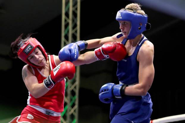 Zagreb: Međunarodni turnir u boksu Grand Prix Zagreb 2020., finale, žene 61kg-54kg
